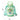 Little Surprise Box Labubu Green Checks Kids Water Bottle, 500ml - Water Bottle