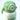 Little Surprise Box Labubu Green Checks Kids Water Bottle, 500ml - Water Bottle