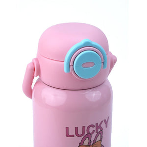 Little Surprise Box Labubu Pink Kids Stainless Steel Water Bottle, 500ml - Water Bottle