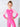 Little Surprise Box, Light Pink & Fuchsia Pink Full Length Swimwear for Kids - Kids Swimwear
