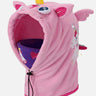 Little Surprise Box Light Pink Uni Fleece Winter Cap covering Mouth, Neck & Head for Minus degree Temperature - LSB - WCAP - LK - LTPNKUNIFLEECE