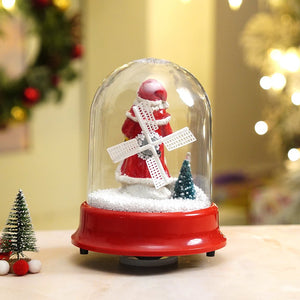 Little Surprise Box Lucky Bell Santa , Musical Snow Golbe Dome Christmas Décor and Decoration. - Christmas Decor