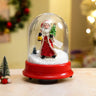 Little Surprise Box Lucky Lamp Santa, Musical Snow Globe Dome Christmas Décor and Decoration. - Christmas Decor