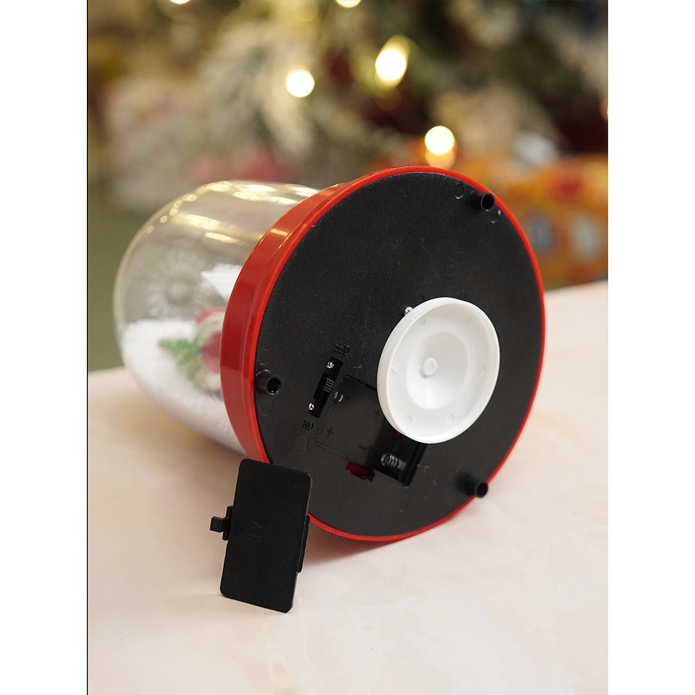 Little Surprise Box Lucky Stocking & Tree Santa , Musical Snow Globe Dome Christmas Décor and Decoration. - Christmas Decor