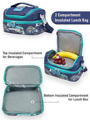 Little Surprise Box, Lunchbag for Kids, 5yrs - 10yrs - LSB - LBAG - TRUCK - ONLY