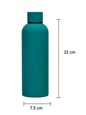 Little Surprise Box, Matt Finish Premium Stainless steel Bottle for Office, Gym and School, 1000ML - Teal