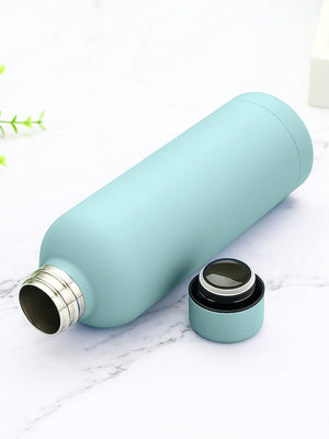 Little Surprise Box, Matt Finish Premium Stainless steel Bottle for Office, Gym and School, 1000ML - Skyblue