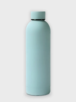 Little Surprise Box, Matt Finish Premium Stainless steel Bottle for Office, Gym and School, 1000ML - Skyblue