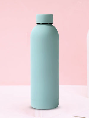 Little Surprise Box, Matt Finish Premium Stainless steel Bottle for Office, Gym and School, 1000ML - Skyblue
