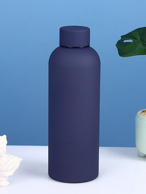 Little Surprise Box, Matt Finish Premium Stainless steel Bottle for Office, Gym and School, 1000ML - Skyblue