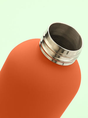 Little Surprise Box, Matt Finish Premium Stainless steel Bottle for Office, Gym and School, 1000ML - Orange