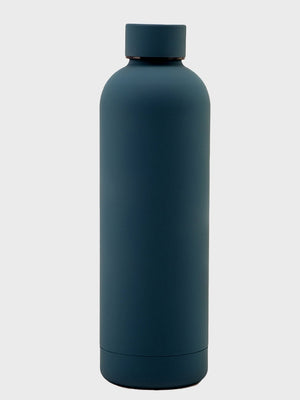 Little Surprise Box, Matt Finish Premium Stainless steel Bottle for Office, Gym and School, 1000ML - Navy blue