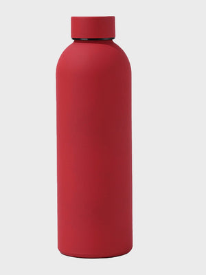 Little Surprise Box ,Matt Finish Premium Stainless steel Double Wall Bottle for Office, Gym and School, 750ML - Red colour