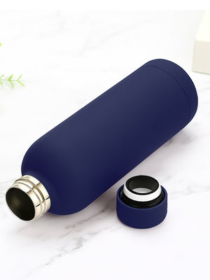 Little Surprise Box ,Matt Finish Premium Stainless steel Double Wall Bottle for Office, Gym and School, 750ML - Purple colour