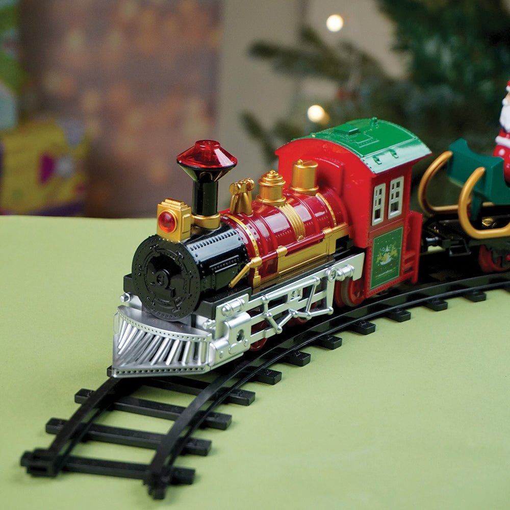Little Surprise Box MC Train Tree with Light and Sound Christmas Tree Decoration. - Christmas Decor
