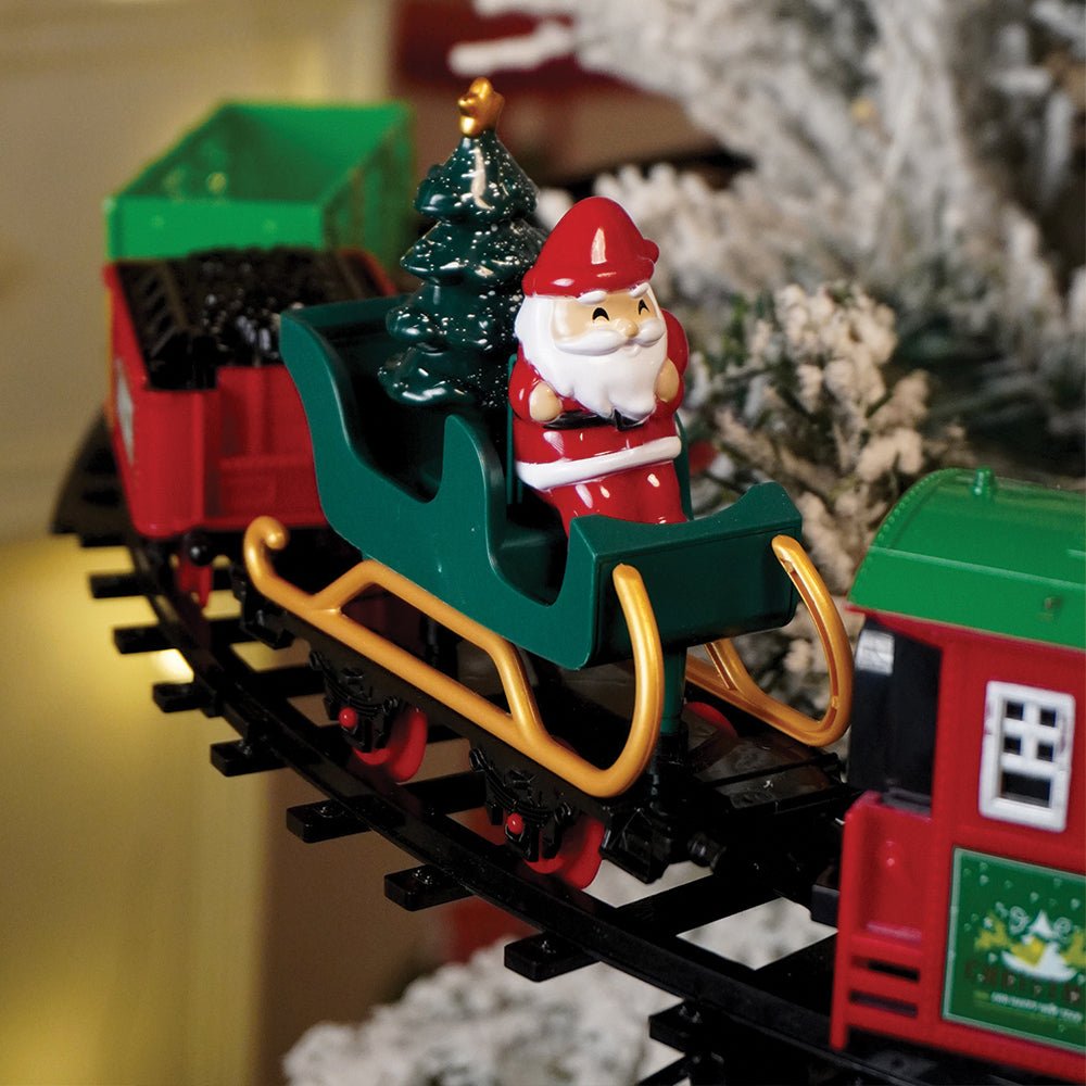 Little Surprise Box MC Train Tree with Light and Sound Christmas Tree Decoration. - Christmas Decor