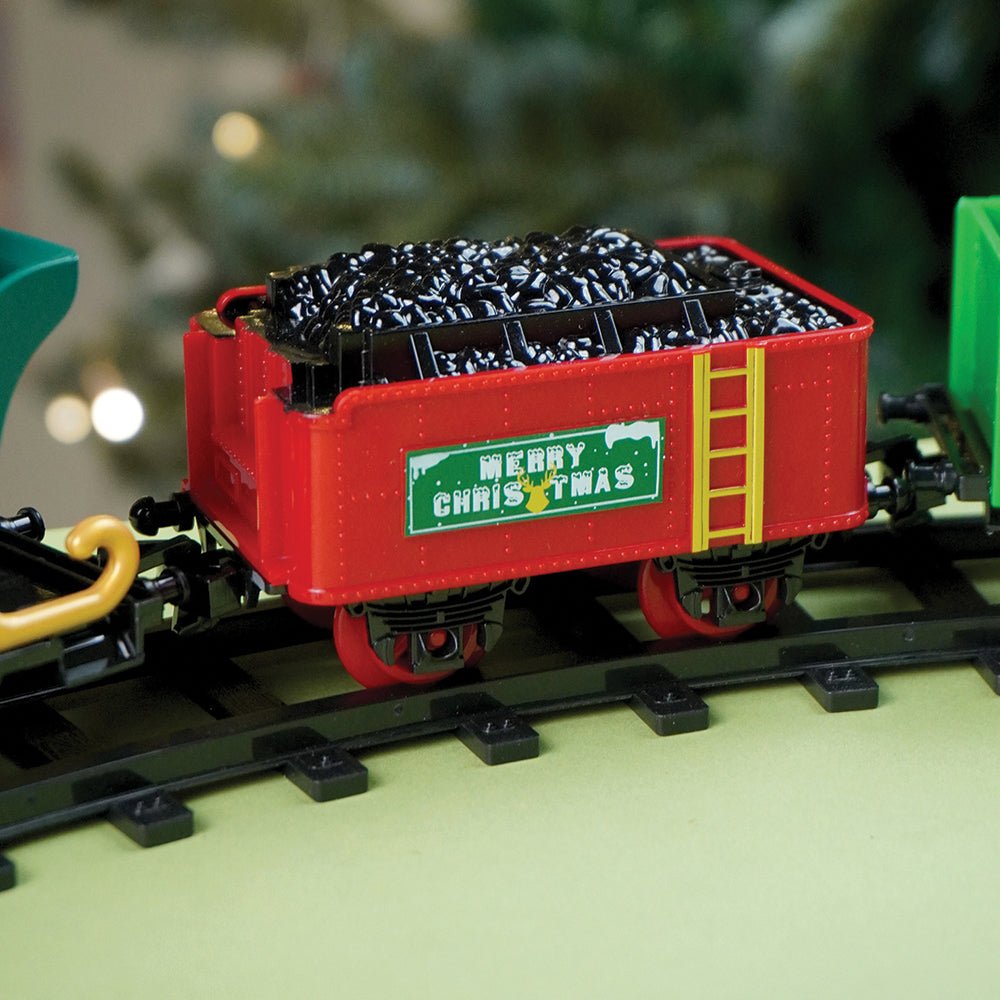 Little Surprise Box MC Train Tree with Light and Sound Christmas Tree Decoration. - Christmas Decor