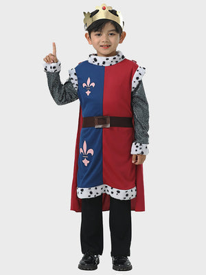 Little Surprise Box Medieval King Halloween Costume Fancy Dress Up - LSB - HWC - MEDIVALKING - 3 - 4Y