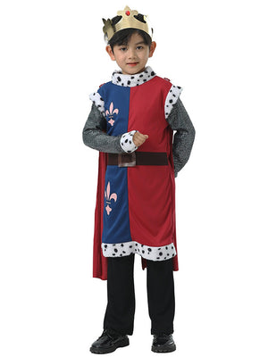 Little Surprise Box Medieval King Halloween Costume Fancy Dress Up - LSB - HWC - MEDIVALKING - 3 - 4Y