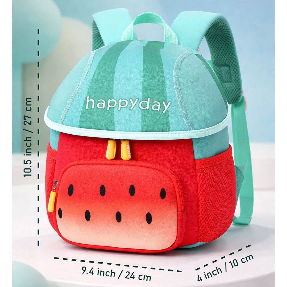 Little Surprise Box Melon Flip Cap Series soft Neoprene toddlers Kids backpack - Baby Bags