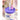 Little Surprise Box Meow & Polka Stainless Steel Tumbler Water Bottle - Purple Water Bottle