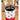 Little Surprise Box Meow & Polka Stainless Steel Tumbler Water Bottle - Red Water Bottle
