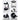 Little Surprise Box Meow & Polka Stainless Steel Tumbler Water Bottle | The Mom Store - Black Water Bottle