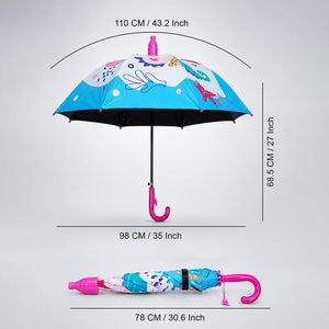 Little Surprise Box Mermaid Kids Umbrella | The Mom Store - Monsoon Wear