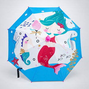 Little Surprise Box Mermaid Kids Umbrella | The Mom Store - Monsoon Wear