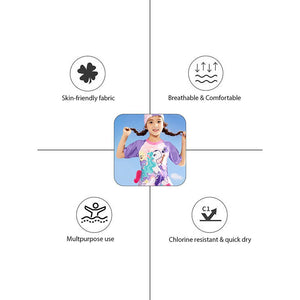 Little Surprise Box Mermaid Swimwear UPF 50+ | The Mom Store - 4 - 5 Years Swimwear