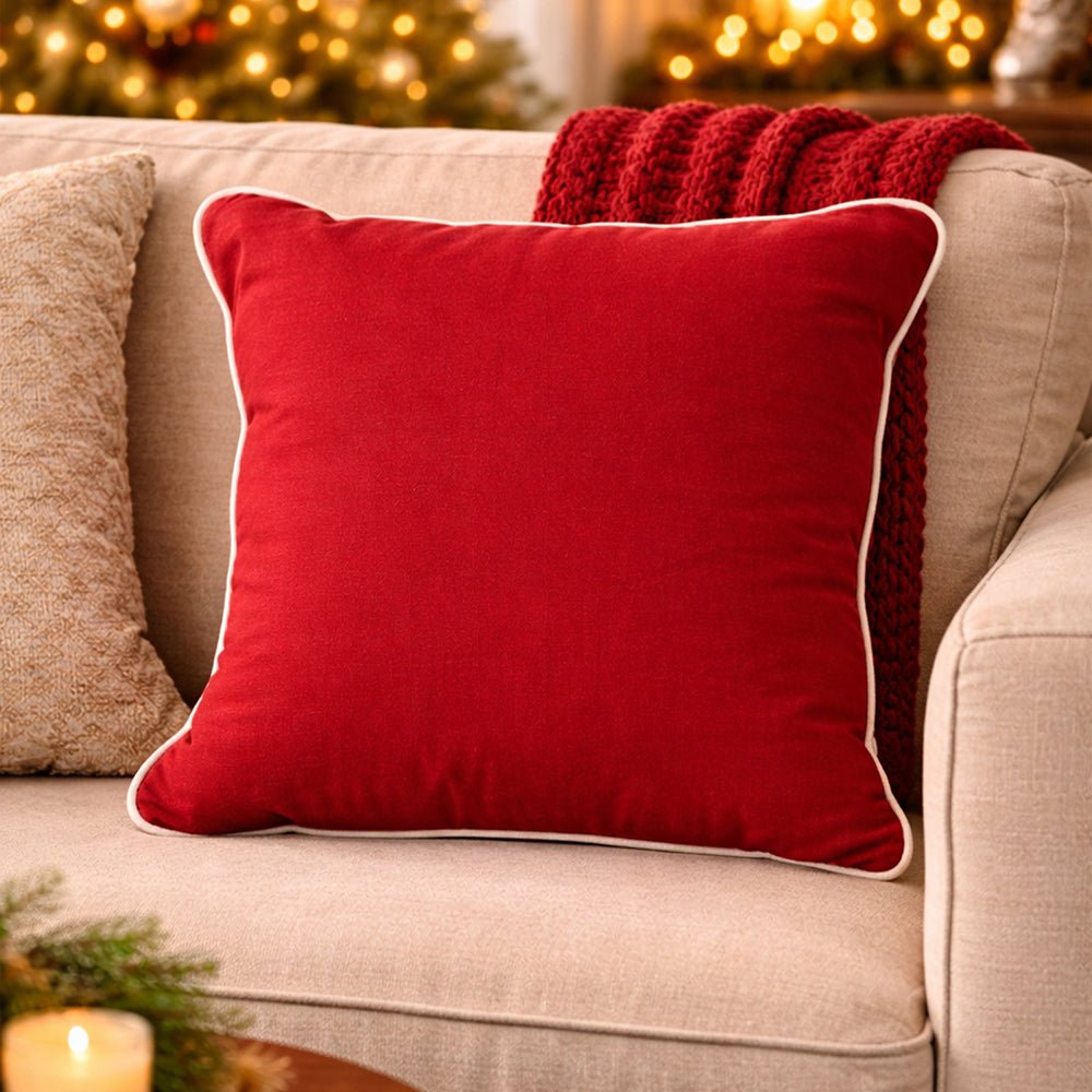Little Surprise Box, Merry Christmas Big size Beaded Christmas Pillow - Throw Pillow