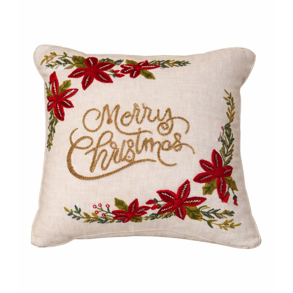 Little Surprise Box, Merry Christmas Big size Beaded Christmas Pillow - Throw Pillow