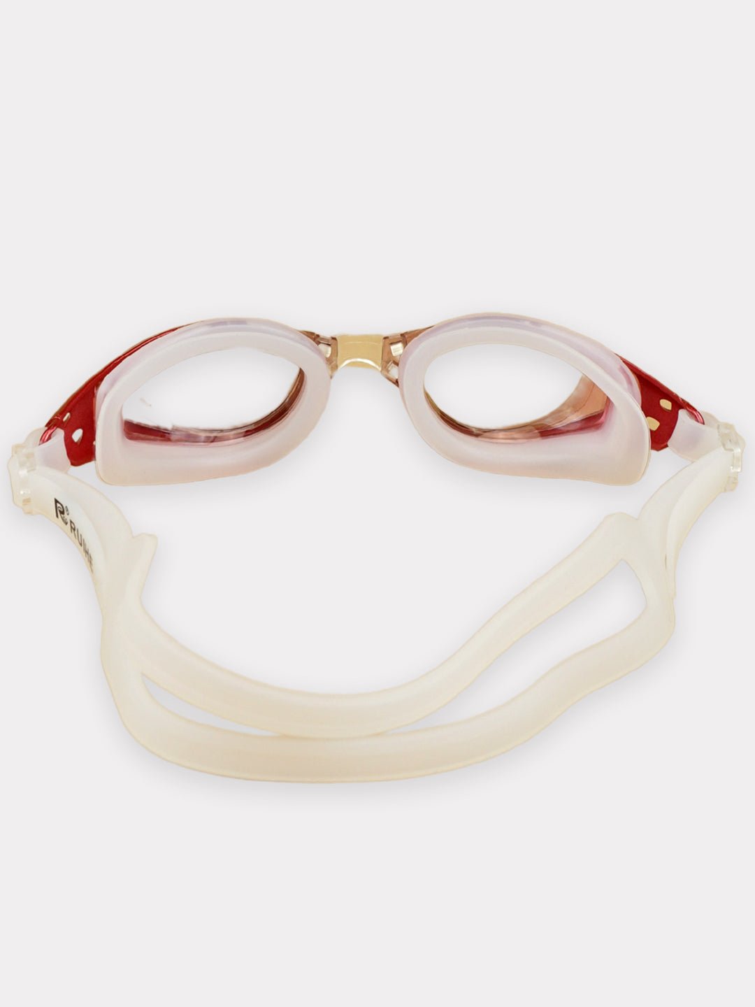Little Surprise Box Metallic Anti Fog UV Protection leakproof design Swim Goggles - LSB - SG - RED - METALLIC