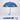 Little Surprise Box Mexico Print Umbrella | The Mom Store - Blue Umbrella