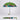Little Surprise Box Mexico Print Umbrella | The Mom Store - Green Umbrella