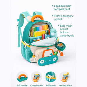 Little Surprise Box Mini 2d Dumper Truck Toddlers Backpack for Nursery school and Travel - Baby Bags