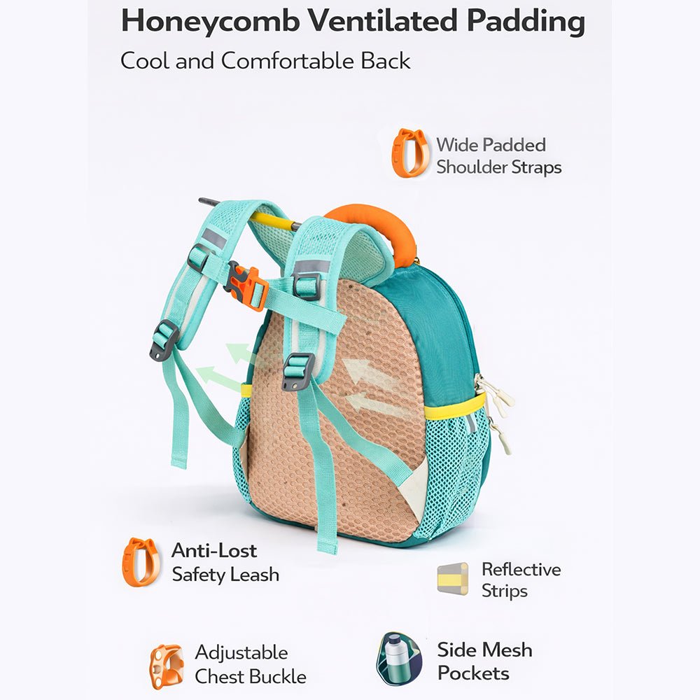 Little Surprise Box Mini 2d Dumper Truck Toddlers Backpack for Nursery school and Travel - Baby Bags