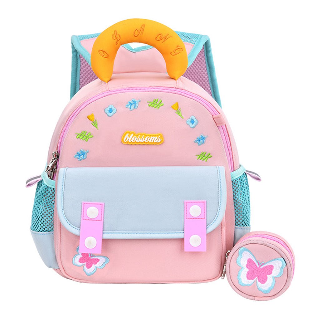 Little Surprise Box Mini Pink & Blue Butterfly toddlers Backpack for nursery school and travel - Baby Bags