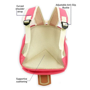 Little Surprise Box, Mini Size 3d Horn Giraffe Nursery and Early School Backpack for Pre Toddlers - LSB - BG - BLUICECREAM