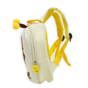 Little Surprise Box, Mini Size 3d Horn Giraffe Nursery and Early School Backpack for Pre Toddlers - LSB - BG - CRMGIRAFFE