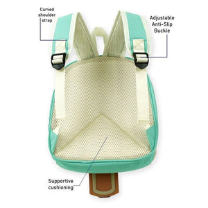 Little Surprise Box, Mini Size 3d Horn Giraffe Nursery and Early School Backpack for Pre Toddlers - LSB - BG - BLUICECREAM