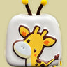 Little Surprise Box, Mini Size 3d Horn Giraffe Nursery and Early School Backpack for Pre Toddlers - LSB - BG - CRMGIRAFFE