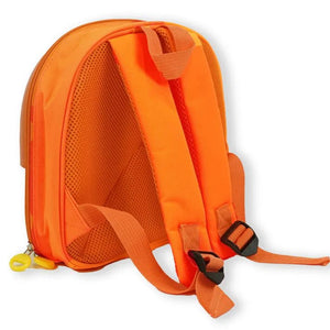 Little Surprise Box, Mini Size Car Nursery and Early School Backpack for Pre Toddlers - LSB - BG - ORNGECAR