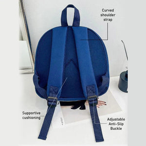 Little Surprise Box, Mini Size Car Nursery and Early School Backpack for Pre Toddlers - LSB - BG - BLUECAR
