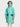 Little Surprise Box, Minimal Mint & Blue Pocket knee length raincoat for Kids & Teens - LSB - RC - MINMAL - MINT - LK - M