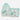 Little Surprise Box Mint Dog Print 2 Pc Backpack & Tote Set with Pouch - School Bag