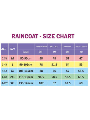 Little Surprise Box, Mint Polka Dots long style Raincoat for kids - LSB - RC - MINTPOLKA - M