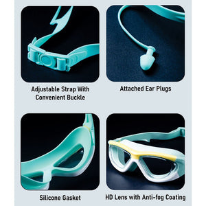 Little Surprise Box Mint Swim Goggles Kids UV | The Mom Store - Swim Goggles