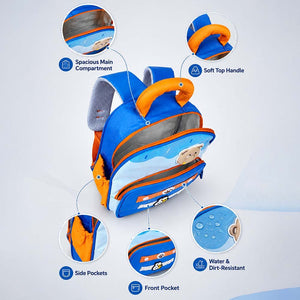 Little Surprise Box Minty Donut Backpack | The Mom Store - Orange School Bag