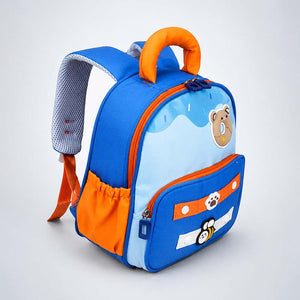 Little Surprise Box Minty Donut Backpack | The Mom Store - Orange School Bag